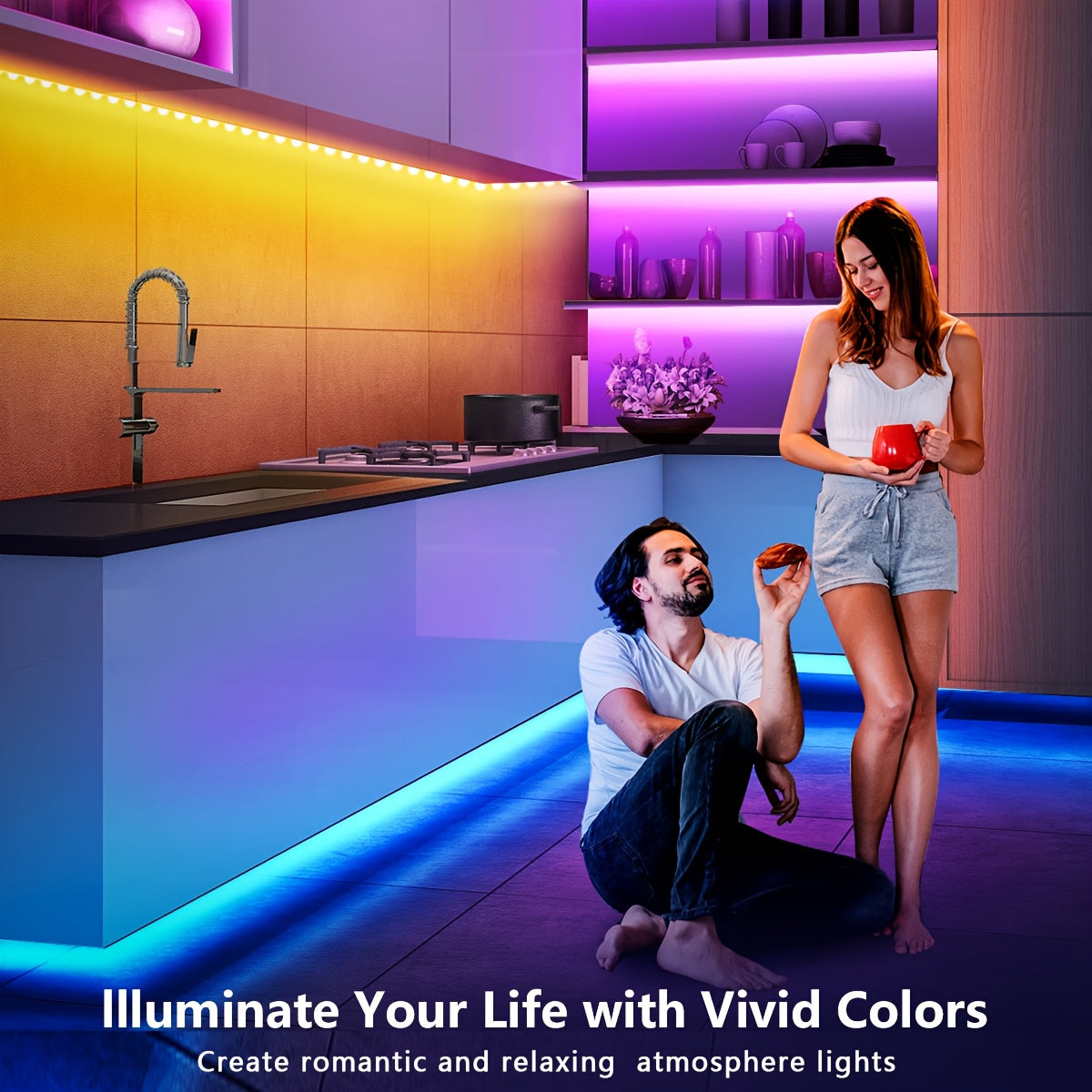 AuroraLine™ RGB LED pás