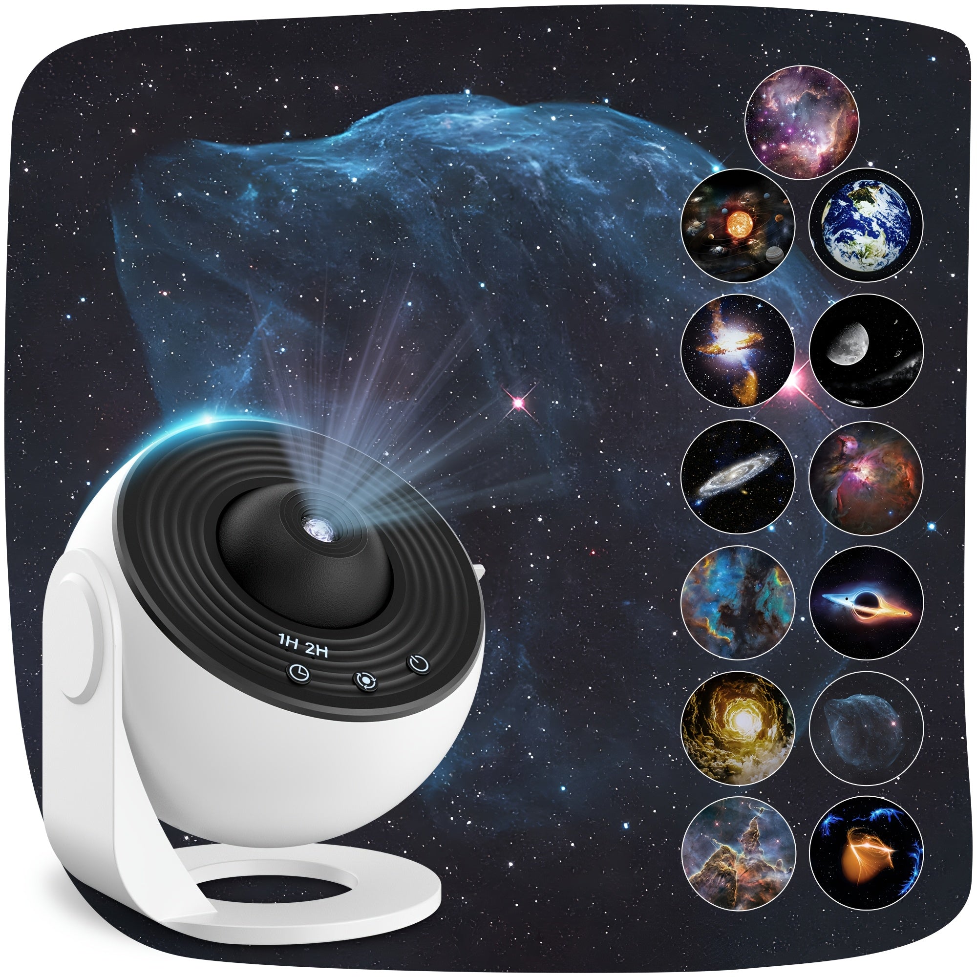 Mexllex 13-in-1 Galaxy Projector - Vesmír priamo u teba doma