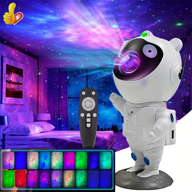 Astro Projektor Galaxie – Hviezdny LED Projektor v Tvare Astronauta